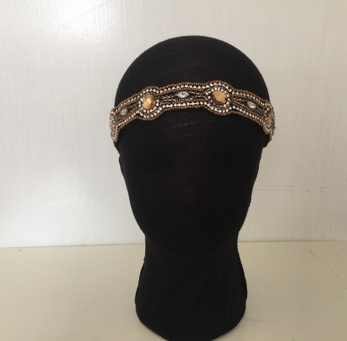 Clear crystal gold diamante - clear,