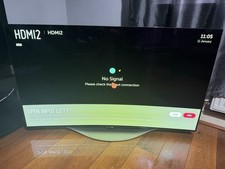 LG 55inch Curved Screen TV