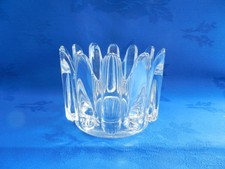 Vintage Orrefors Princess Crown bowl By Sven Palmqvist 1970s Signed