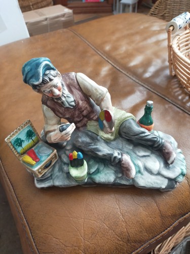 Vintage porcelain old - old, man
