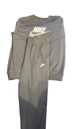 Nike boys grey tracksuit set - tracksuit,