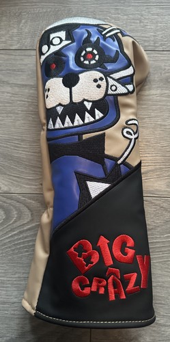 Big crazy blue robot golf - crazy,