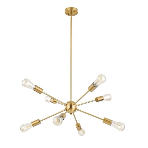 Sputnik chandelier light mid - sputnik, 8