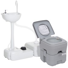 Outsunny portable toilet - outsunny, and
