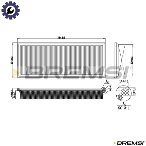 Air filter fa2192 for - air,