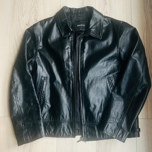 Topman moto real leather - real,