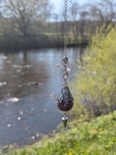 Amethyst pendulum crystal for - amethyst,