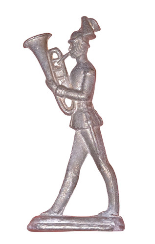 Vintage lead toy soldier - vintage,