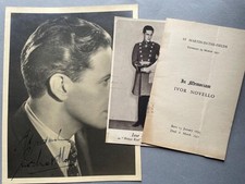 Ivor Novello, Actor, SIGNED photograph, 1941