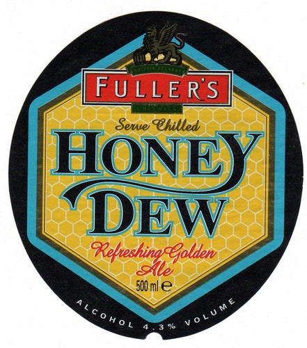 Beer label fullers - label:, brewery