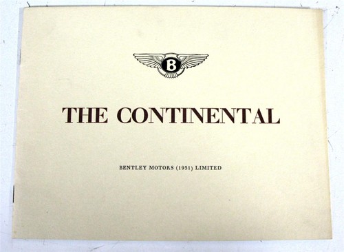 Bentley continental type - r, car