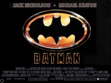 BATMAN 1989 UK Quad poster