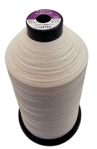 Cream coats bonded nylbond - cream,