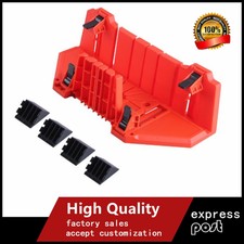 Mitre Miter Clamping Box Block Woodwork Angle 0/22.5/45/90 Degree Saw Guide