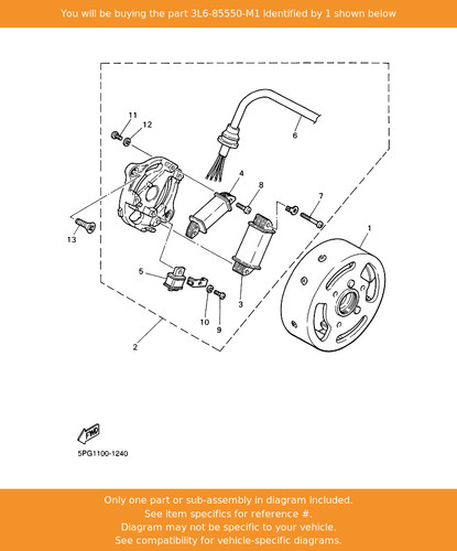 Yamaha rotor assy - yamaha,