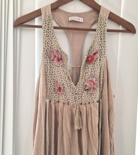 Bohemian tie die - bohemian, maxi