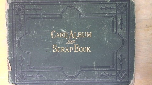 Card album and - album,