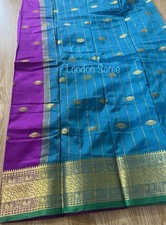 Silk Katan Saree with running