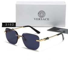 Versace Men's Ladies Classic Square Sunglasses Stylish Retro Sunglasses With Box