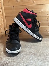 Jordan 1 Mid Siren Red/Black