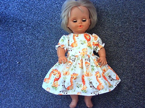 Dolls dress fits - 14-15-16",
