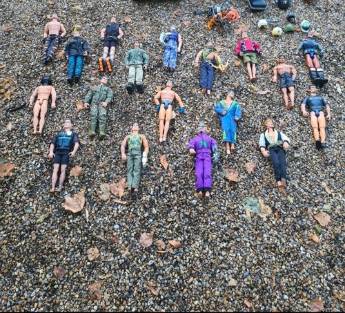 Job lot action man - 18,