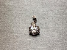 14K WHITE GOLD CUBIC ZIRCONIA