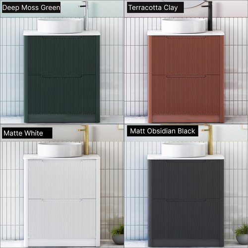 600 700 800 bathroom - 600/700/800, fluted