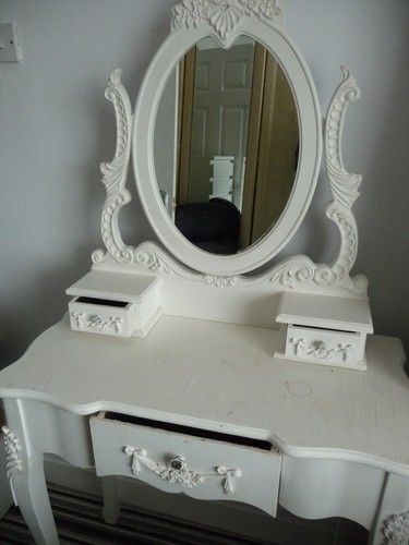 Dunelm white toulouse dressing - white,