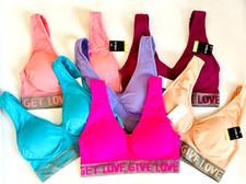 3Pack Sport Bra Seamless Wire