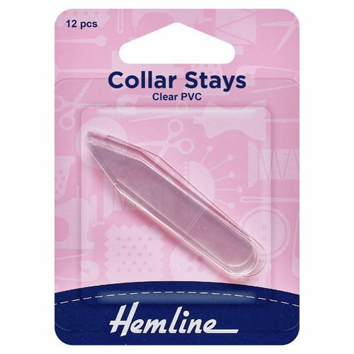 Hemline collar stays - collar,