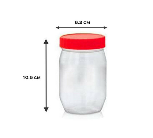 Plastic storage jar 300 - storage,