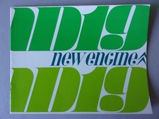 CITROEN ID 19 orig 1966 UK Mkt