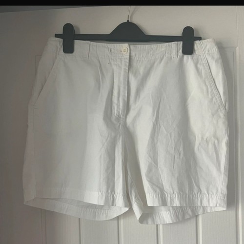 Ladies white shorts - ladies, size