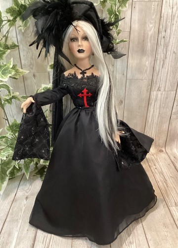 Haunted porcelain doll - porcelain,