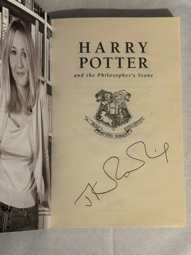 Signed harry potter the - &,