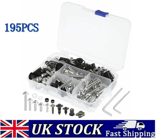 195pcs silver complete - 195pcs,