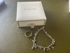 Clogau Silver & Gold Oak Leaf