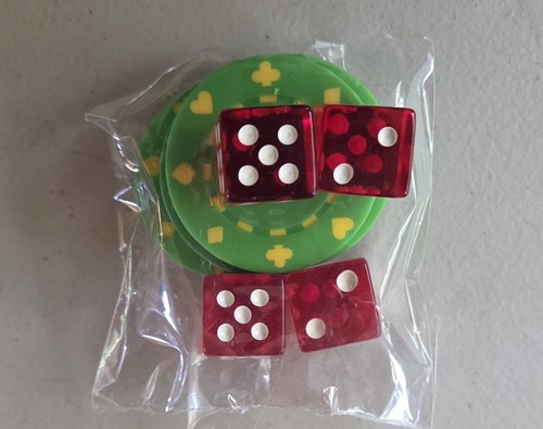 Loaded dice marked cards - dice,,