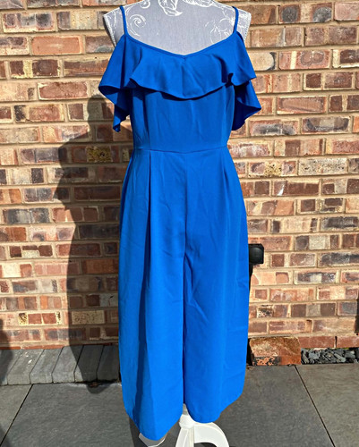 George blue ruffle - blue, cold