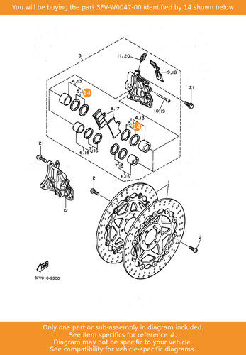 Yamaha caliper seal kit - caliper,
