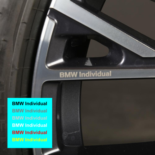 Bmw individual alloy - bmw, wheel