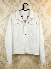 White Denim Jacket Unisex
