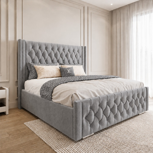 Upholstered ottoman gas lift - upholstered,
