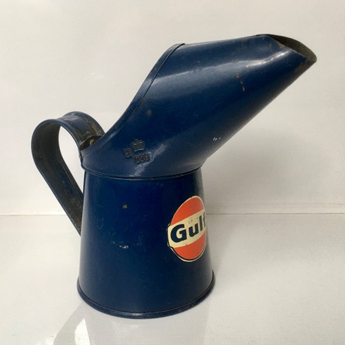Vintage gulf half pint - gulf, petrol