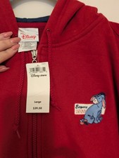 Rare Disney Store Eeyore Zip