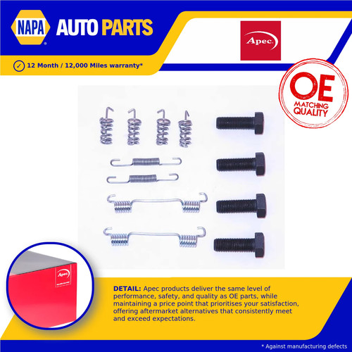 Hand brake shoe fitting - fitting, kit