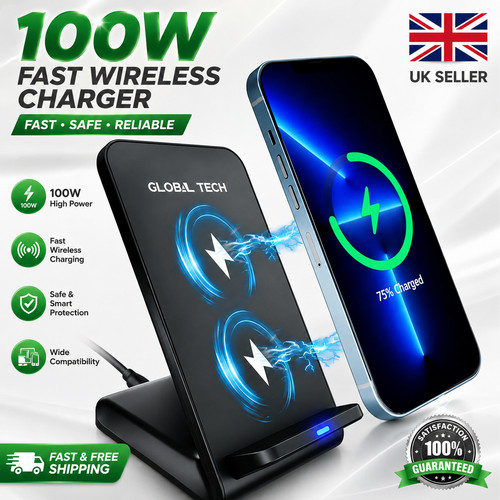 100w fast wireless charger - fast,