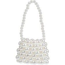  Pearl Bag Women's Evening Handbags Chic Metal Purses Banquet Lady Clutch
