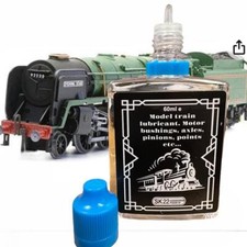 Model train points motor axle